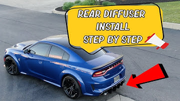 DODGE CHARGER DIFFUSER INSTALL STEP BY STEP - VLOG