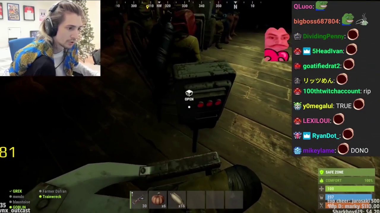 xQc gambling addiction compilation (Rust)