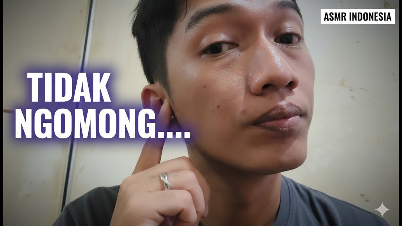 ASMR EAR CLEANING TAPI TIDAK NGOMONG | ASMR Roleplay Indonesia