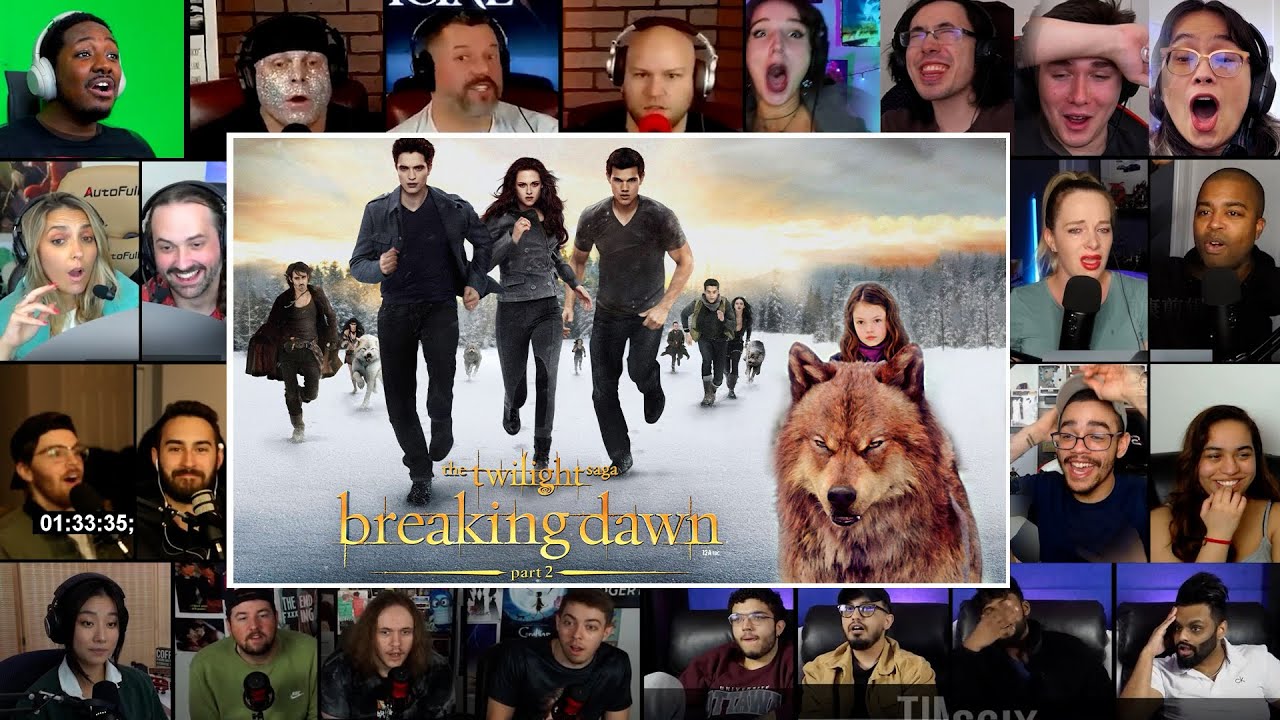 The Twilight Saga: Breaking Dawn - Part 2 Full Movie Reaction Mashup