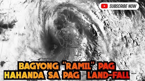 BAGYONG "RAMIL" LATEST LOCATION