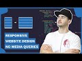 Responsive Website Design - No Media Queries