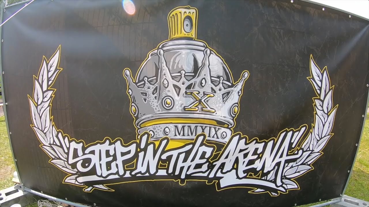 STEP IN THE ARENA 2019 Graffiti Festival at Eindhoven's Hall Of Fame 10th Edition