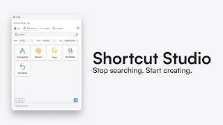 Shortcut Studio for After Effects