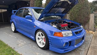 LANCER EVO 6 we are at the finish line