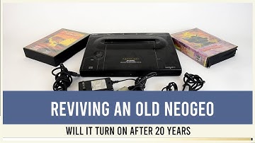 Reviving a Game Console After 20 years