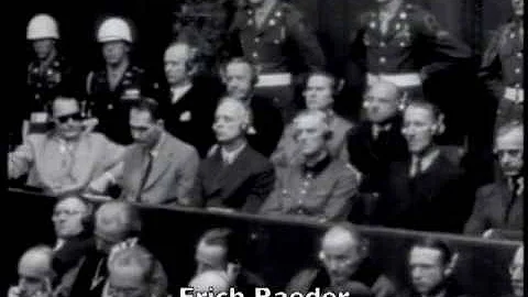 Nuremberg Day 218 Raeder Judgment