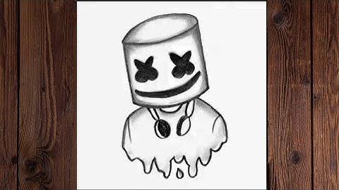 How To Draw Marshmallow Drawing /Easily Step by step /Easy Marshmallow Drawing...