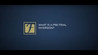What is pre trial diversion？