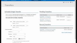 Pinnacle Online Banking: How to Make Transfers