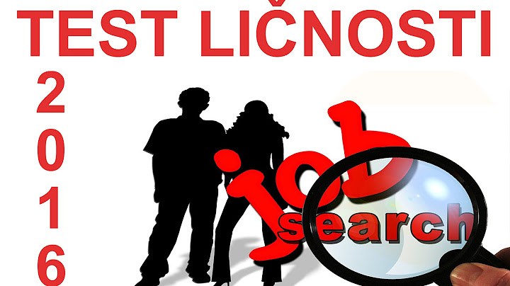 Test Licnosti | Razgovor za posao | Primeri testova | TV Rovac