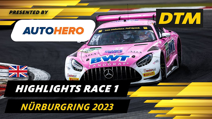Chaos at the Nürburgring! | DTM Highlights presented by Autohero | DTM 2023