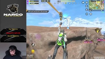 COD NARCO FOUND RANDOM CAMPER SNIPER AT CRASH SITE TOP IN COD MOBILE GAMEPLAY