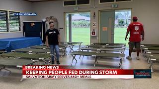 Salvation Army serves hundreds of meals across Hawaii after storm