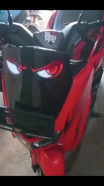 wow Lampu strobo mata ada di motor,keren🤩🤩🤩#strobomata #strobomatakedip #fypシ゚viral