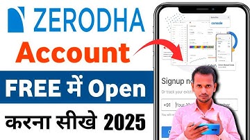 Zerodha Account Opening 2025 | How to open zerodha account | zerodha demat account opening online