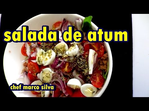 Vídeo: Salada Com Atum E Ovos De Codorna