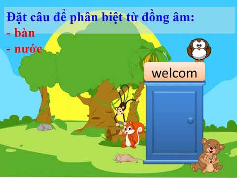 Lớp 5 - Tuần 5 - Luyện từ và câu - Cánh chim hòa bình - Từ đồng âm