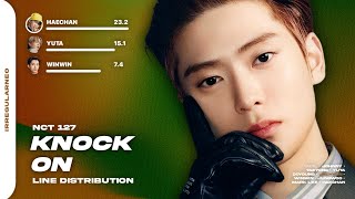 NCT 127 - Knock On | Line Distribution 