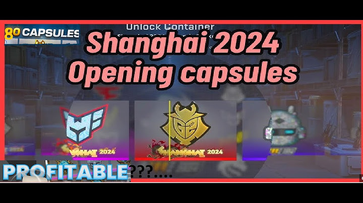 80 Shanghai Major Capsules opening...is it Profitable???
