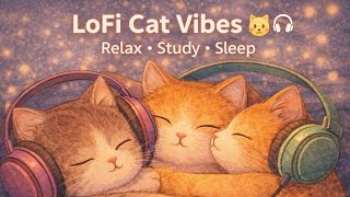 Peaceful Relax & Chill Lofi Jazz 🐱 Cute Cat Ambience and Clean White Noise for Focus, Work & Calm screenshot 4