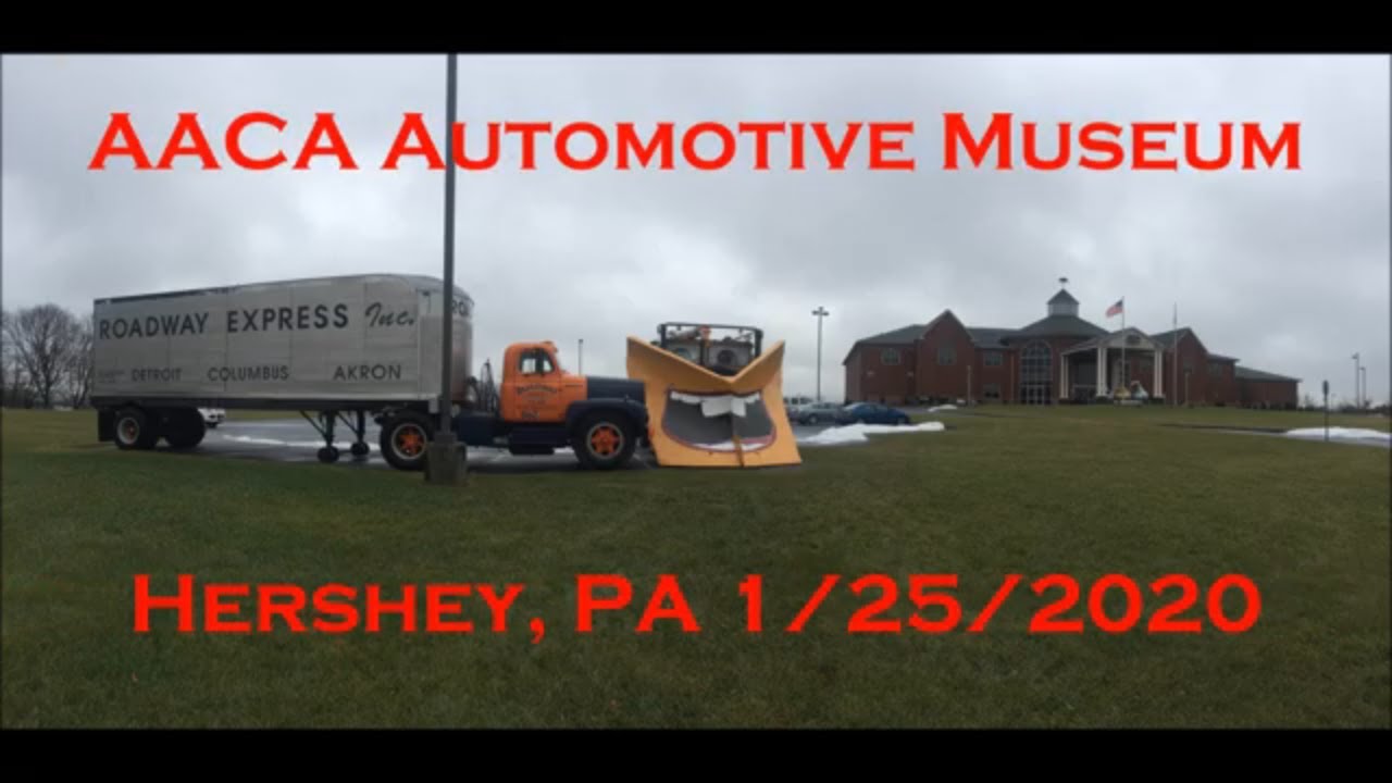 AACA Automotive Museum! Full Tour! Hershey, PA 1/25/2020 - YouTube