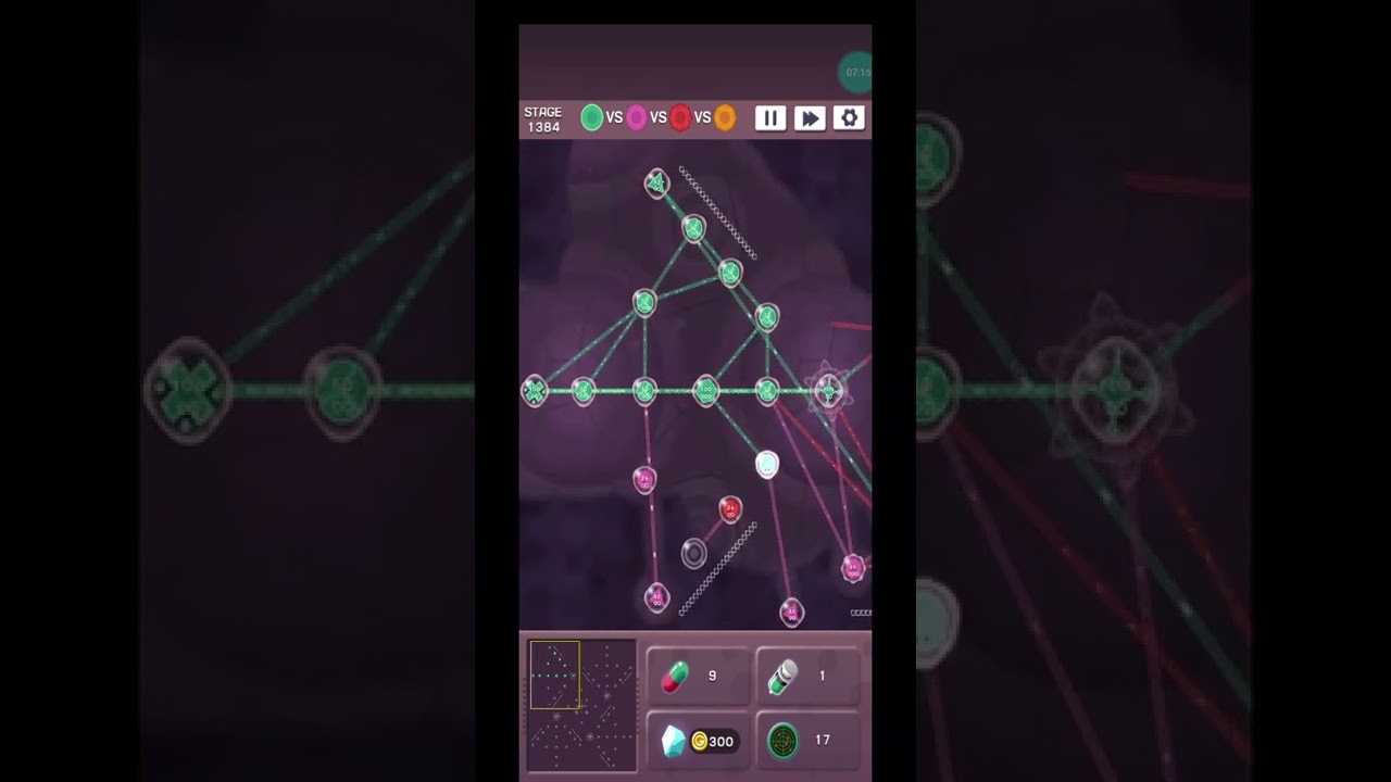 Cell Expansion Wars 1384 Special Stage Walkthrough Krieg der Zellen 1384 Spezial Level