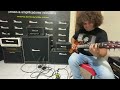 Colossal 50w TMiranda - Prs Mark Tremonti Se - High Gain Metallica tones