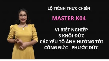 Vi Biệt Nghiệp-3 Khối Đức-Các Yếu Tố Ảnh Hưởng Tới Công Đức-Phước Đức | Hà Thị Loan