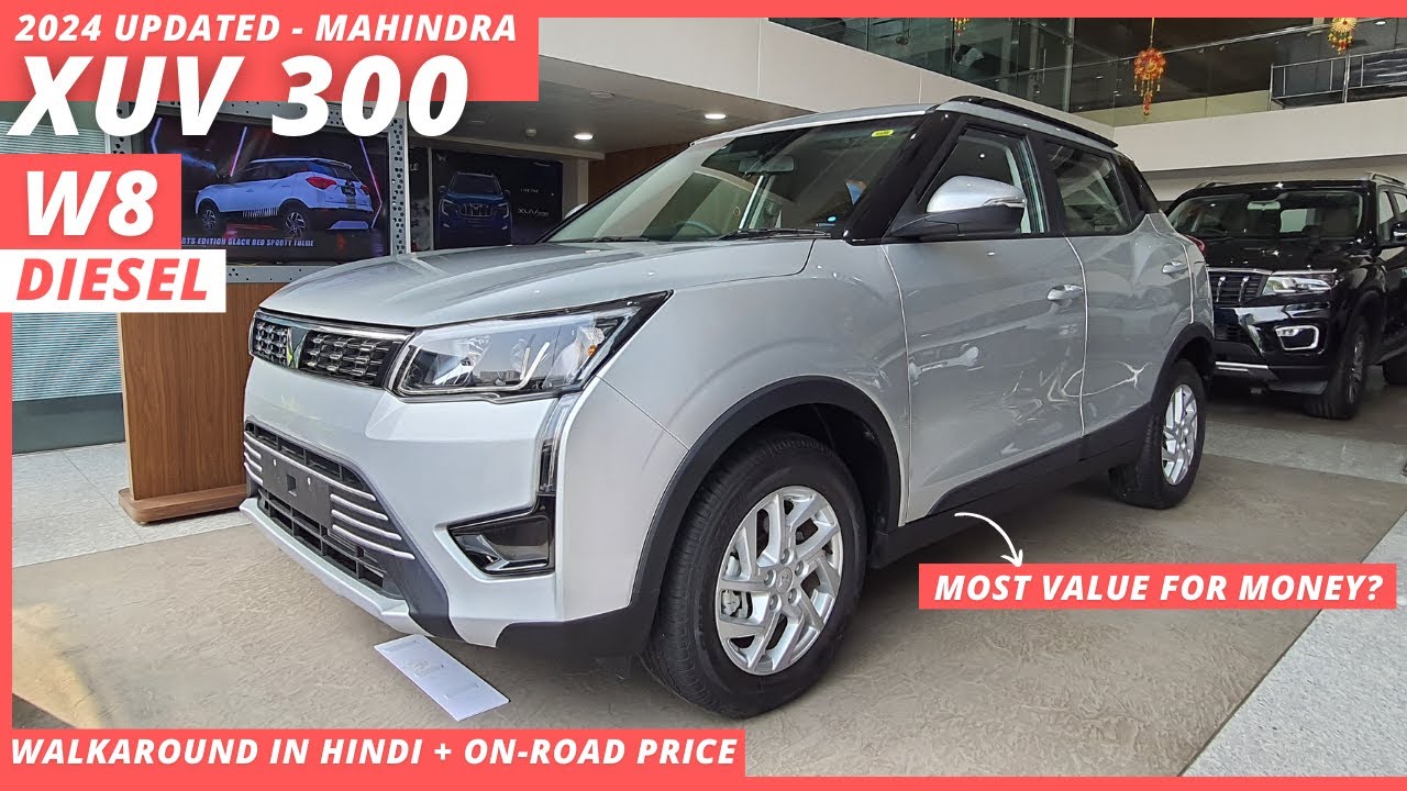 2024 Mahindra XUV 300 W8 Diesel Walkaround In Hindi 13 Lakhs GA 2024-mahindra-xuv-300-w8-diesel-walkaround-in-hindi-13-lakhs-ga