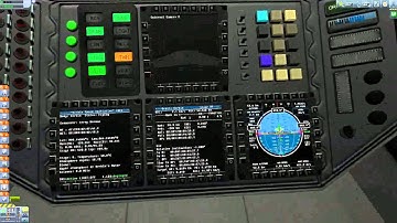 KSP KOS-automated ascent script + cameras with RasterProp Monitor