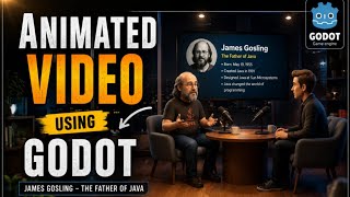 A 3D Animation Project I Created While Learning Godot Engine | James Gosling 