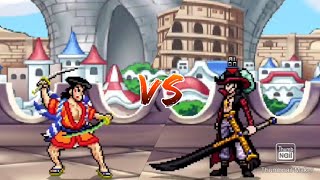 ONE PIECE MUGEN BATTLE - ODEN VS MIHAWK screenshot 4