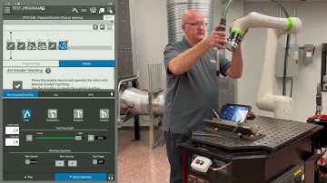 Programming a Straight Weld - Lincoln Electric Cobot Training Video