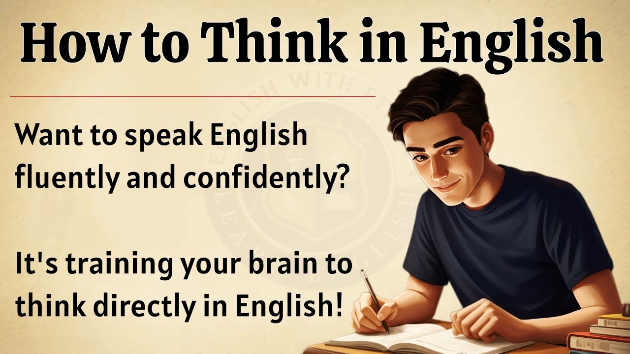 How to Think in English Like a Native Speaker 🧠 | 6 Powerful Tips for ...