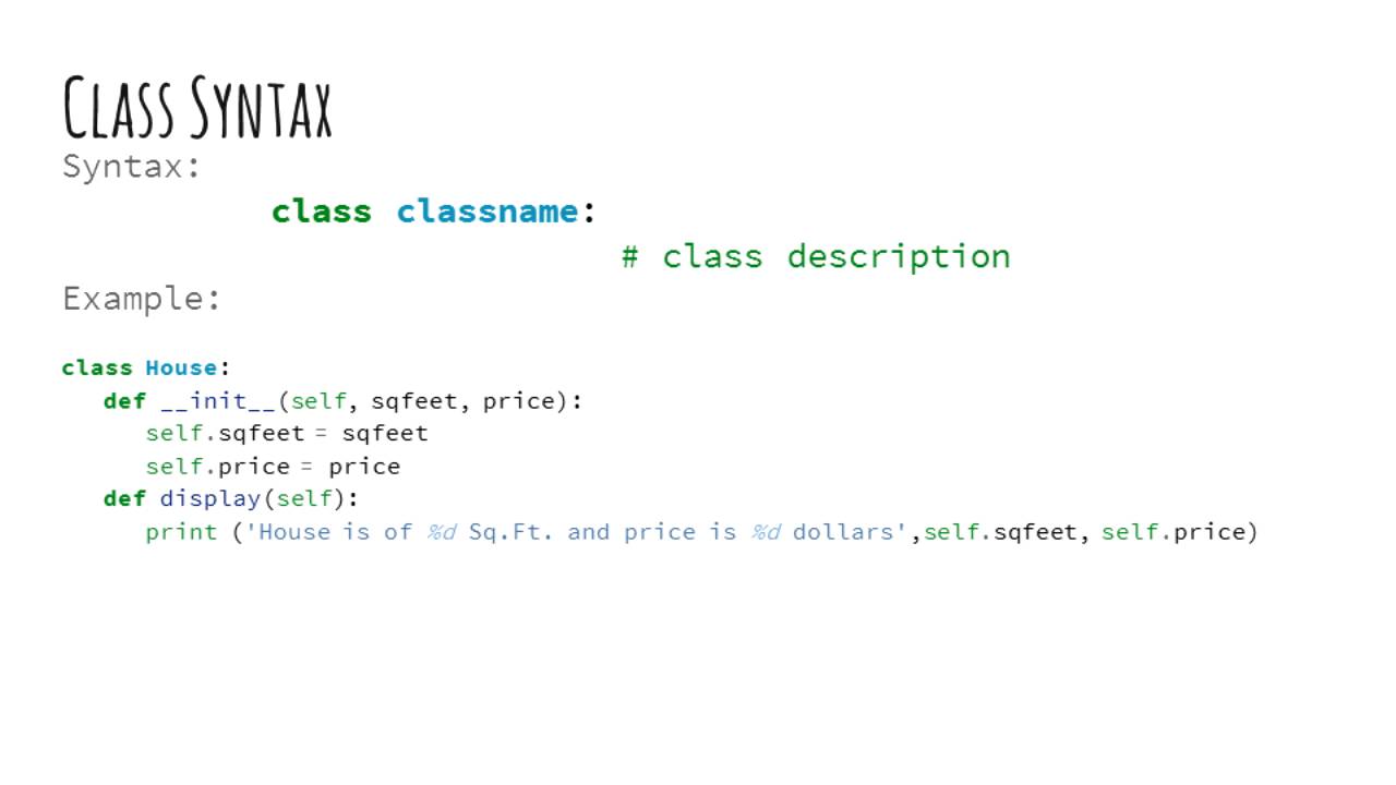 Intro to Python 6 Classes - YouTube
