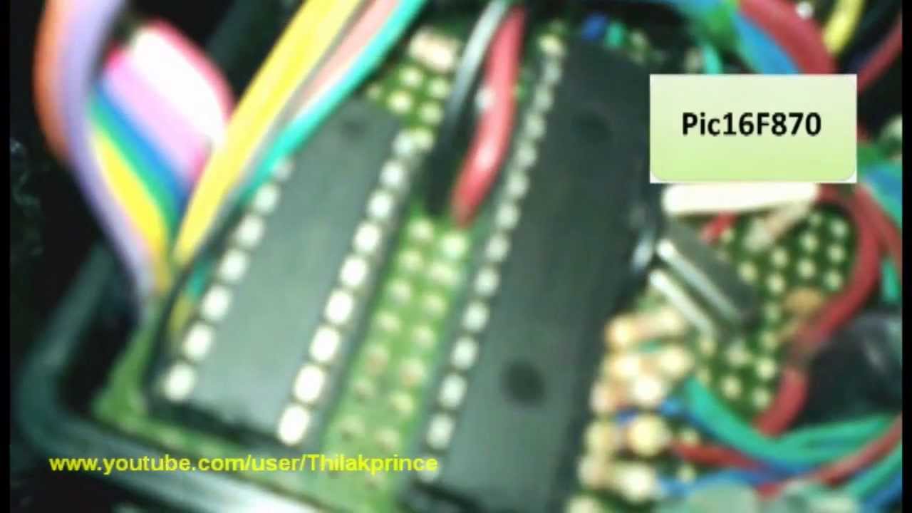 Honda civic Body touch Immobilizer anti-theft system - program microcontroller - YouTube