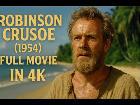 Robinson Crusoe (1954) | Full Movie in 4K UHD | Classic Adventure Drama