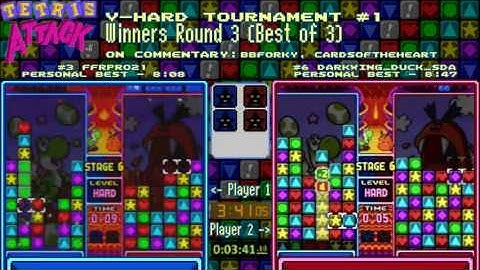 Tetris Attack Tournament #1 W3 Match - FFRPro21 vs. Darkwing Duck