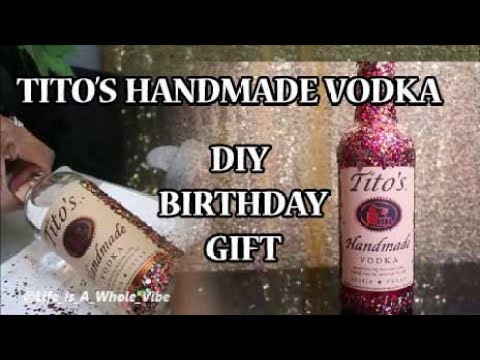 LV Louis Vuitton Tito's Vodka Glam Bottle  Custom bottles, Decorated  liquor bottles, Custom wine bottles