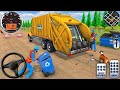 Garbage Trash Truck Realistic Simulator 3D - City Road Garbage Dumper Truck Games - Android GamePlay