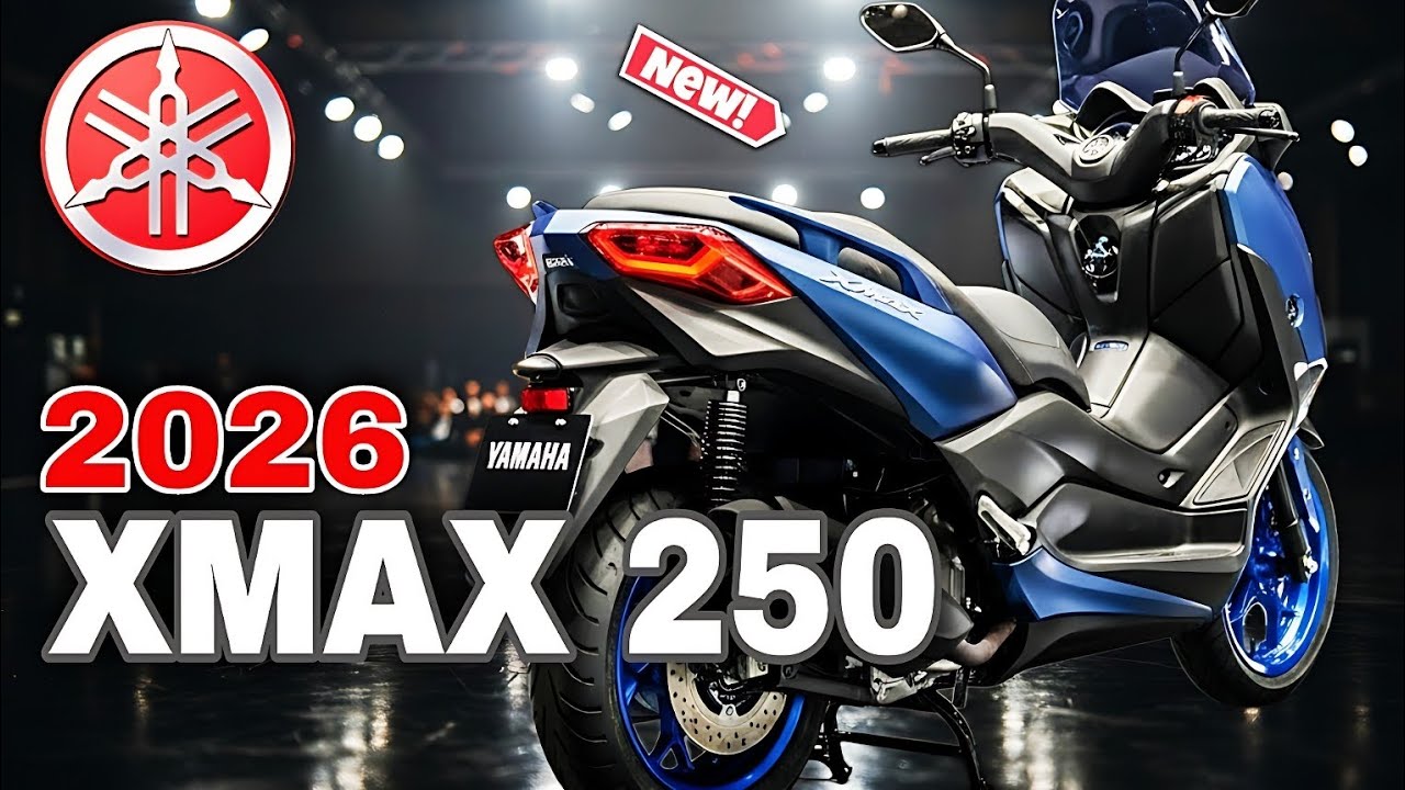 🚨2026 Yamaha XMAX 250 Revealed? – Price, Specs, Features & Top Speed!