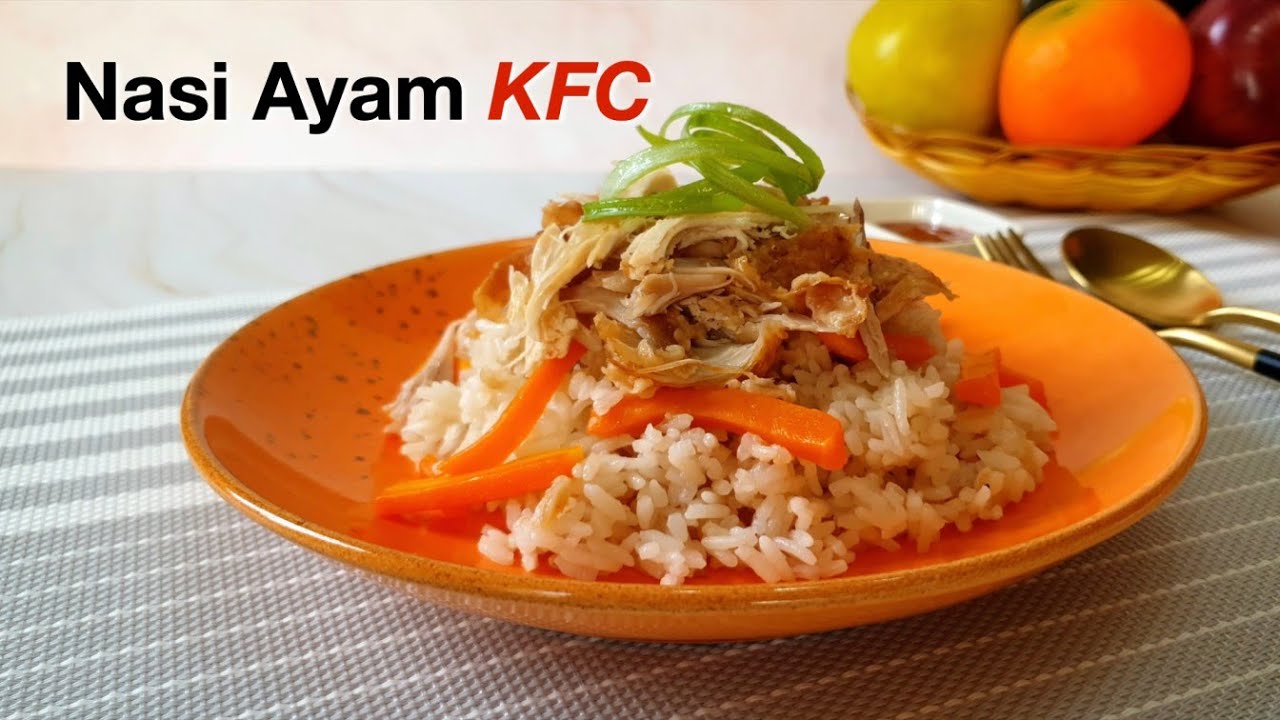 Nasi Ayam KFC Rice Cooker YouTube