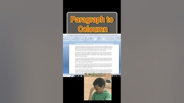 How to make paragraph to coloumns #shorts #short #viral #computer #exceltricks #viral