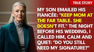 I Found My Son's Email Hiding Me From His Wedding — So I Made Him Choose Before I Signed the Dea...