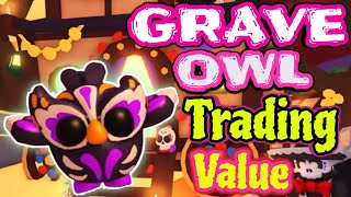 GRAVE OWL TRADING VALUE IN ADOPT ME