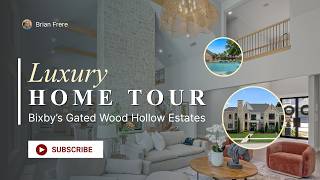 Luxury Home Tour in Bixby, Oklahoma | 5-Bed Estate with Resort Pool | Wood Hollow Estates