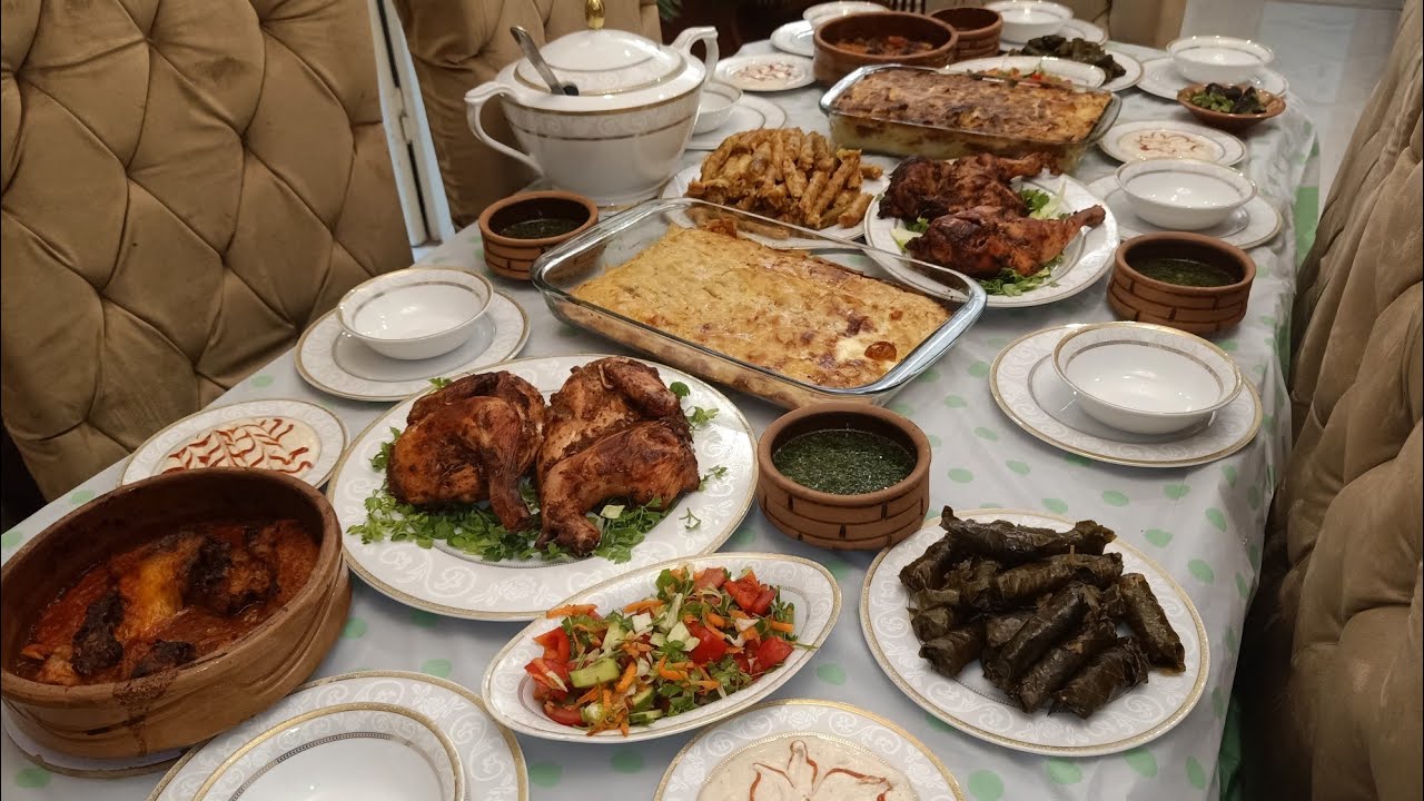 عزومه رمضان الي بستناها من السنه للسنه / وصفات تبهر ضيوفك وطريقة استقبالي المميزه في العوزومات