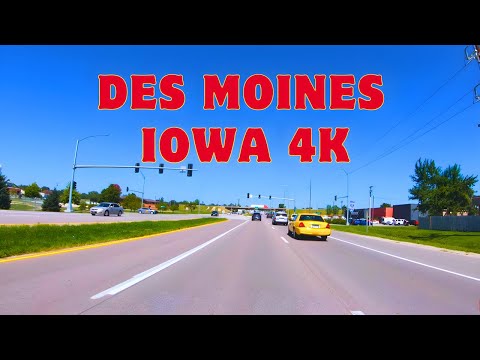 Drive Tour 4K, Highway 415, Des Moines, Iowa, USA - YouTube