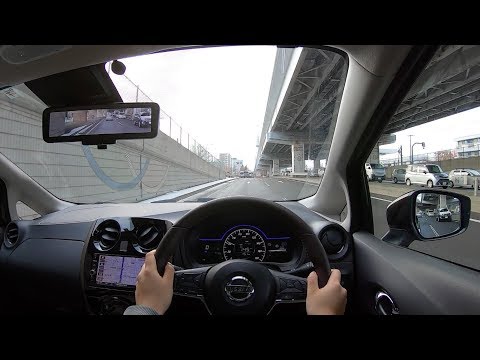 【Test Drive】2018-2019 New NISSAN NOTE e-POWER MEDALIST 4WD - POV City Drive